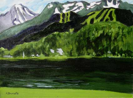 Morning, Alta Lake