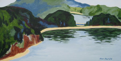 Montague Harbour, Galiano II by Karen Brumelle