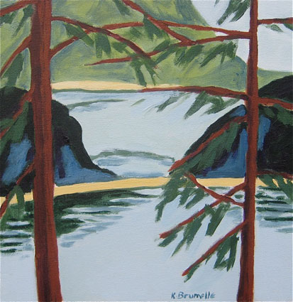 Montague Harbour, Galiano III by Karen Brumelle