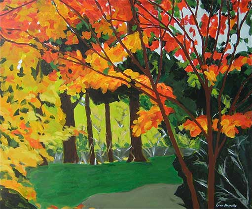 Bright Leaves, Cool Grass