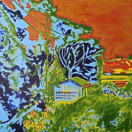 Studio View - by Karen Brumelle
