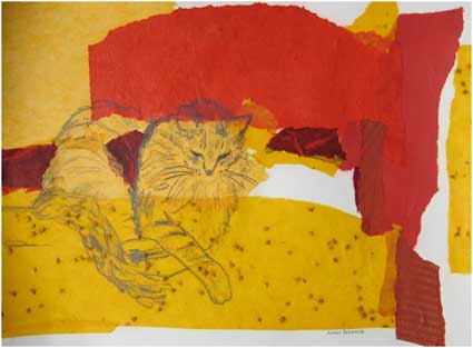 Bog with Bright Cushions