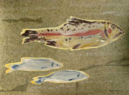 Swimming Fish with Light