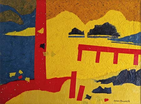 Red Dock 3  by Karen Brumelle