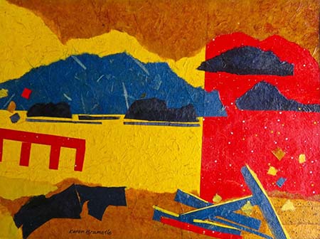 Red Dock 4  by Karen Brumelle