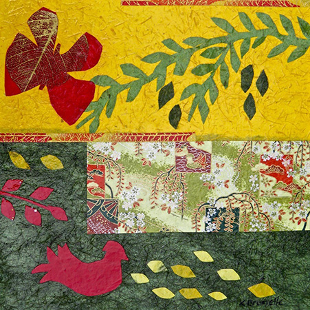 Red Dock 4  by Karen Brumelle