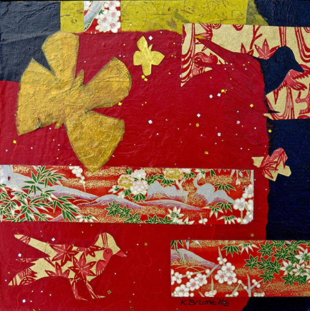 Red Dock 4  by Karen Brumelle