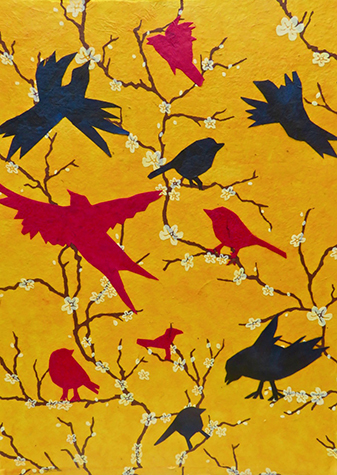 Spring Social Distancing  by Karen Brumelle