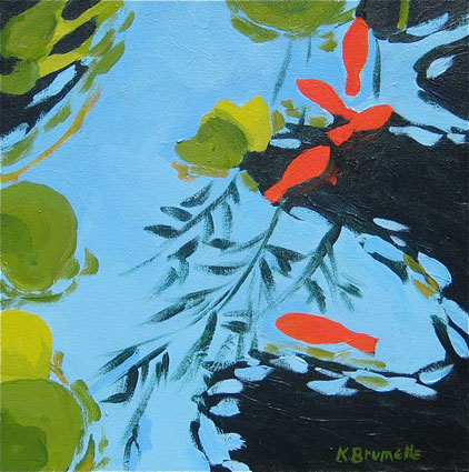 Five Goldfish by Karen Brumelle
