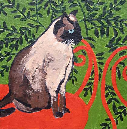 Red Chair -  by Karen Brumelle