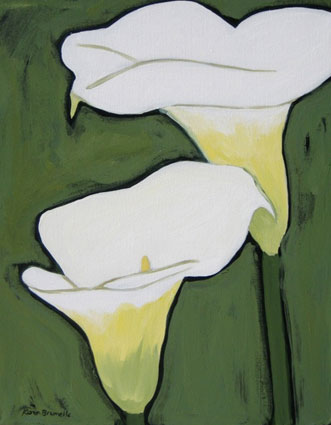Calla Lilies #2 - Karen Brumelle