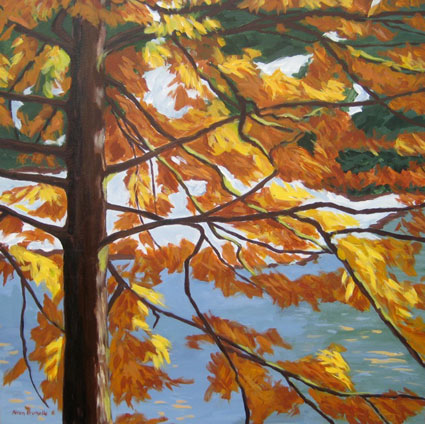 Balk cypress, Winter Light by Karen Brumelle