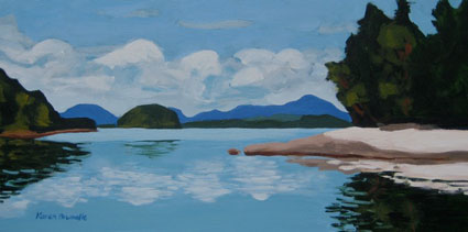 Cloud Reflections by Karen Brumelle