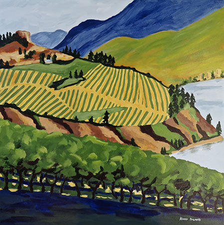 Naramata Bench 3 by Karen Brumelle