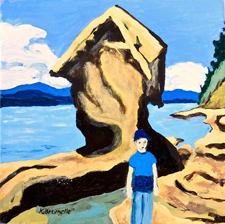 Mushroom Rock  by Karen Brumelle