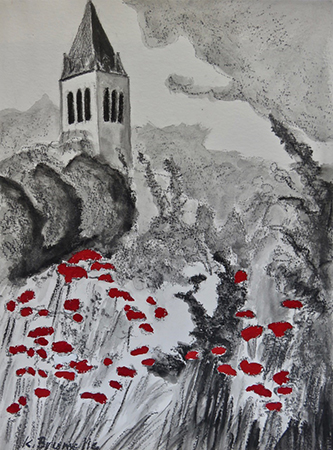 Red Poppies by Karen Brumelle
