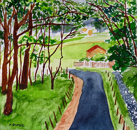 Archway of Trees by Karen Brumelle