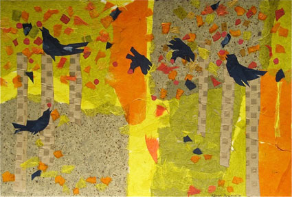 Confetti and Birds II