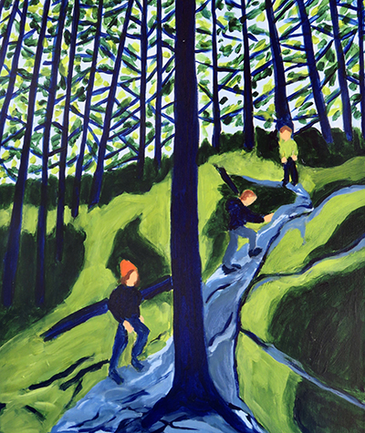 Uphill  by Karen Brumelle