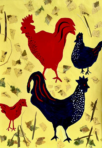 Cock-A-Doodle-Doo  by Karen Brumelle