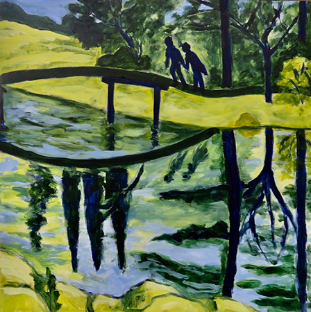 Bridge Reflections  by Karen Brumelle