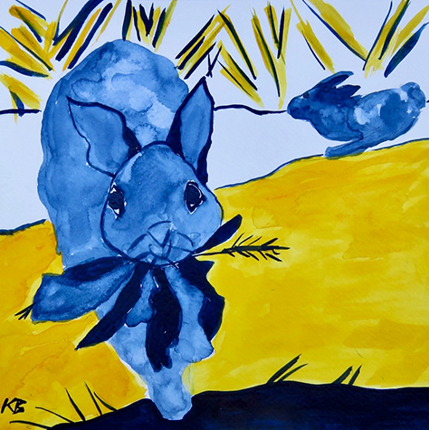 Rabbit #2 -  by Karen Brumelle