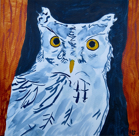 Yellow Eyes -  by Karen Brumelle