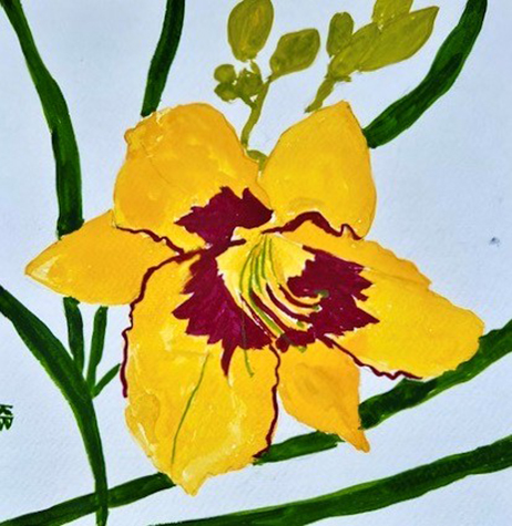 Day Lily -  by Karen Brumelle