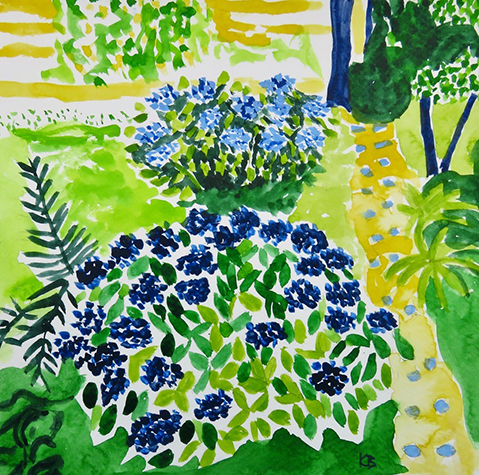 Side Garden -  by Karen Brumelle