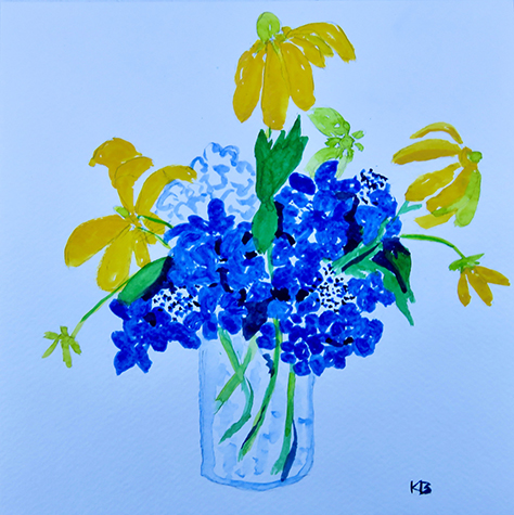 Summer Blooms -  by Karen Brumelle