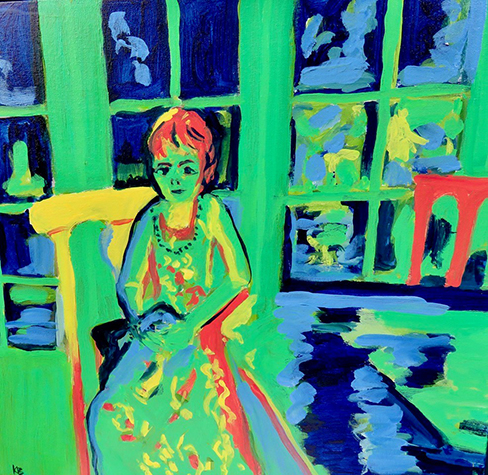 Abstract Jenni  by Karen Brumelle