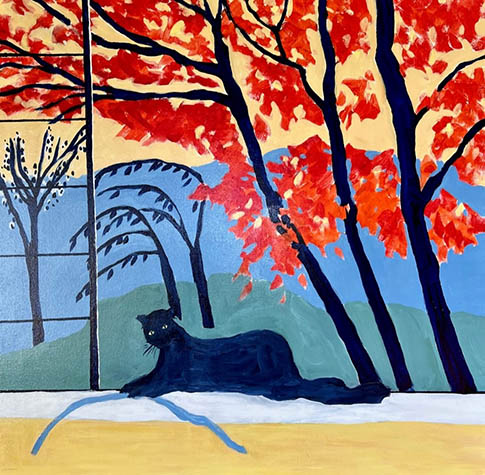 Window Cat by Karen Brumelle