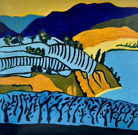 Naramata Bench 6  by Karen Brumelle