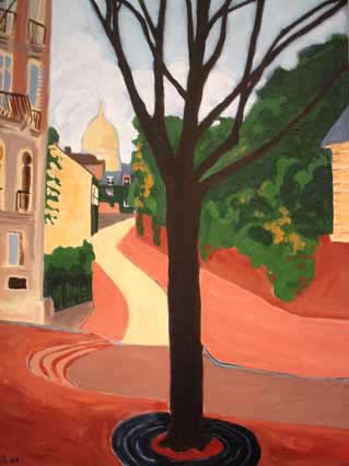 Curving Road, Montmarte 