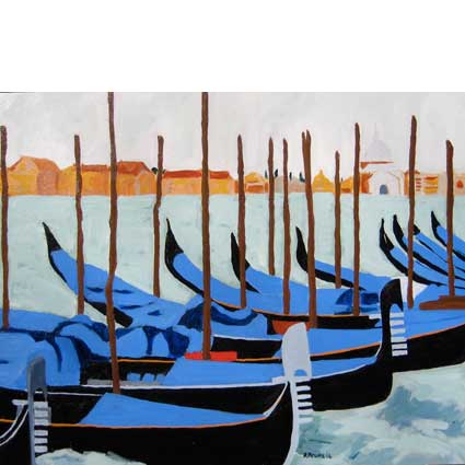 Moored Gondolas